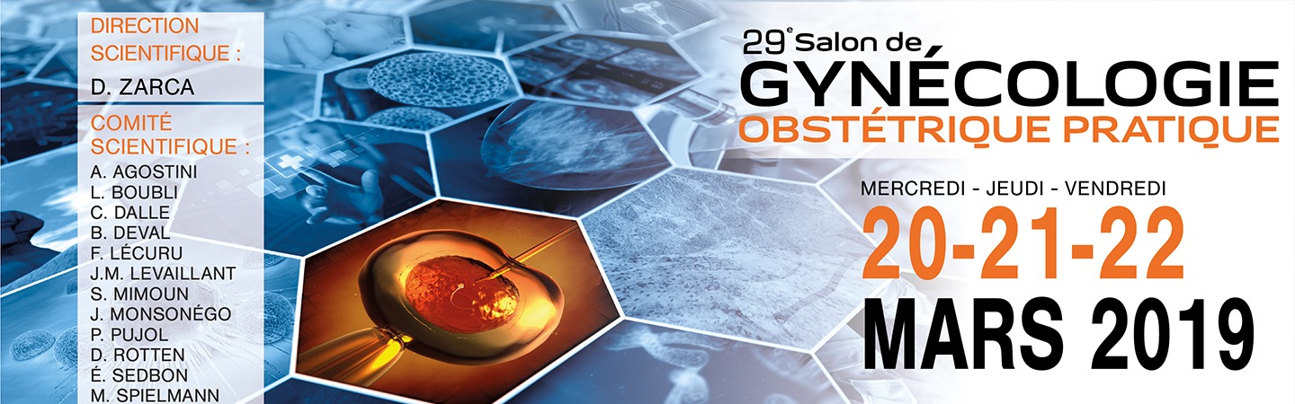 Salon de la Gynécologie Pratique et Obstétrique 2019 Événements Gynécologie Obstétrique